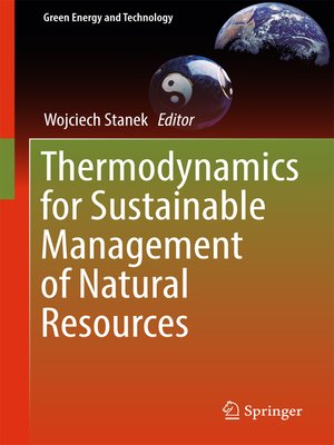 cover image of Thermodynamics for Sustainable Management of Natural Resources